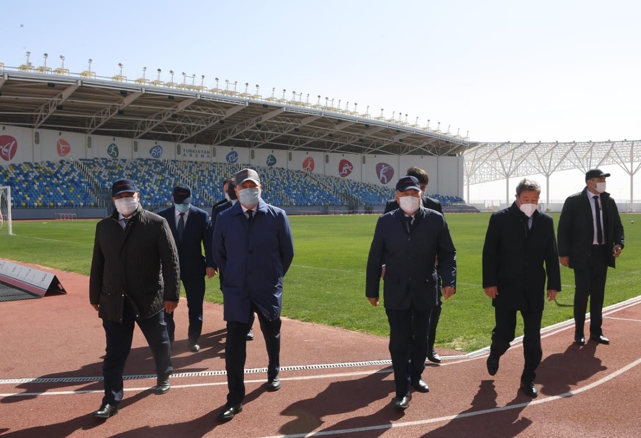 «Nur Otan»: Түркістан облысында спорт нысандары көбейеді