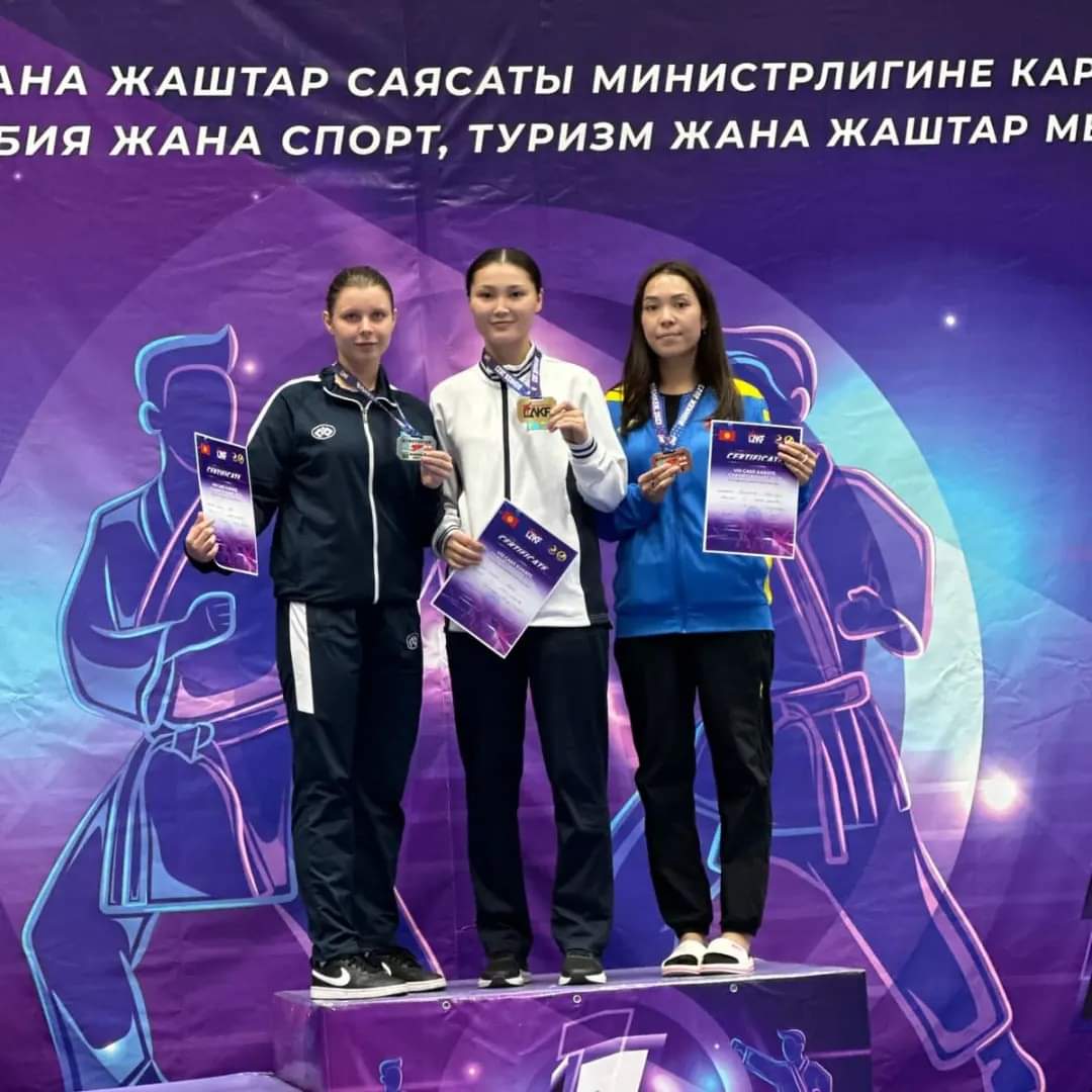 Каратэден өткен Азия чемпионатында түркістандық саңлақтар 3-алтын, 1-күміс медаль иеленді