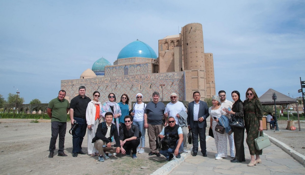 Түркітілдес елдерден келген делегация Түркістан облысының туристік әлеуетін насихаттауды бастады